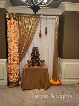 Ladoo & Lights event decor