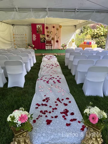 Ladoo and Lights event decor