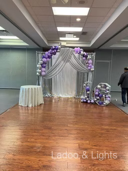 Ladoo and Lights event decor