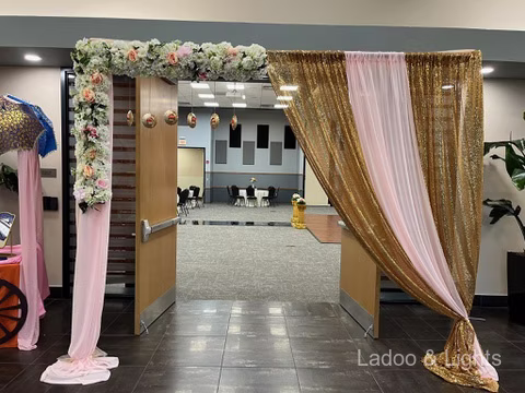 Ladoo and Lights event decor