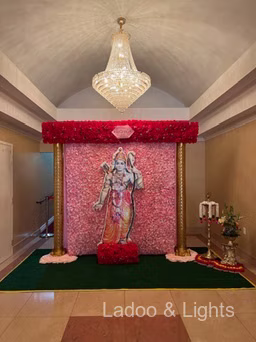 Ladoo and Lights event decor