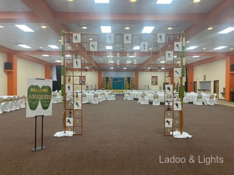 Ladoo & Lights event decor