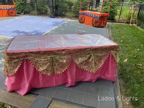 Ladoo and Lights event decor