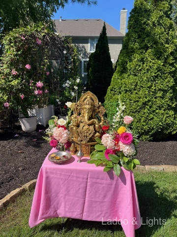 Ladoo & Lights event decor