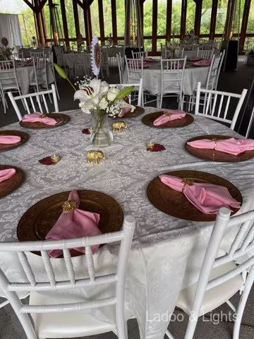 Ladoo and Lights event decor