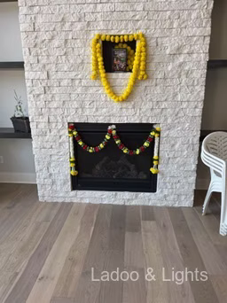 Ladoo and Lights event decor