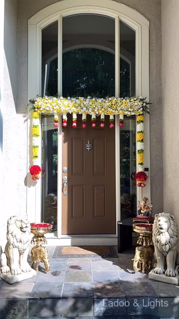 Ladoo and Lights event decor