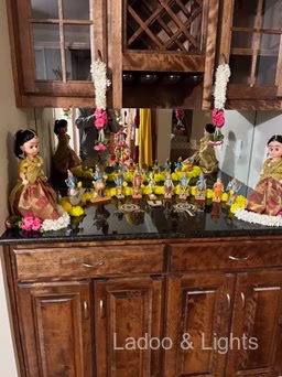 Ladoo and Lights event decor